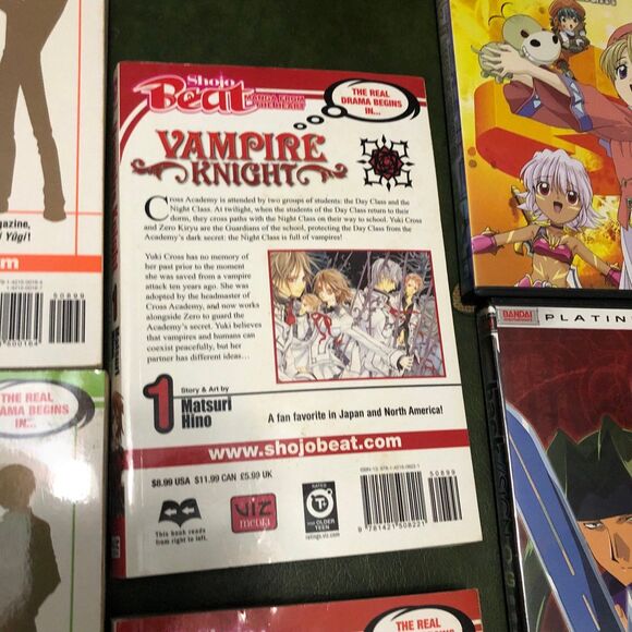 Anime Lot of 5 Books & 3 Movies; Absolute Boyfriend, Vampire Knight, Hack… - Picture 5 of 12